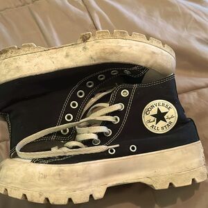Chuck Taylor All-Star converse, rigid platform